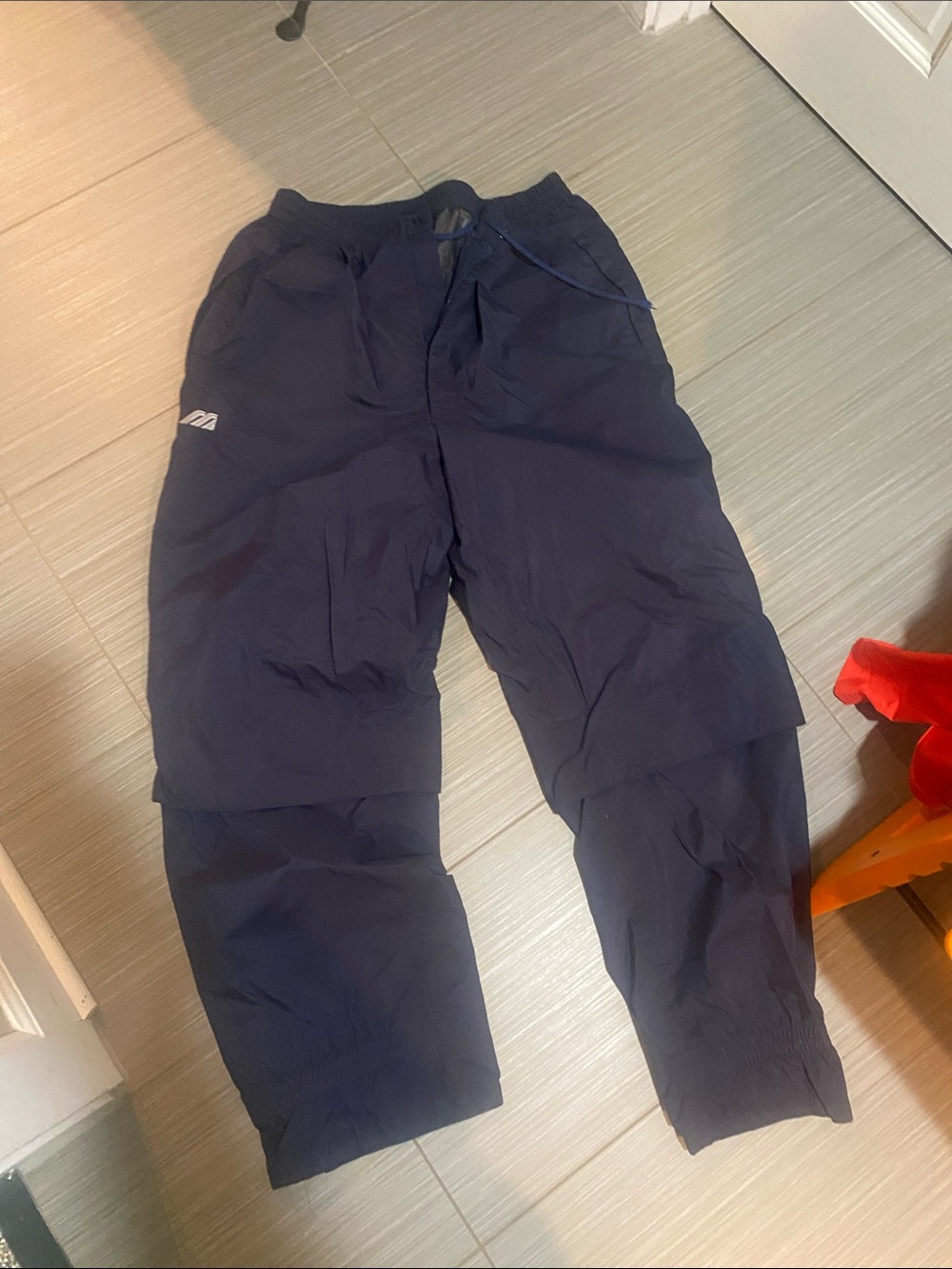 Mizuno Dark Blue Convertible rain pants - golf